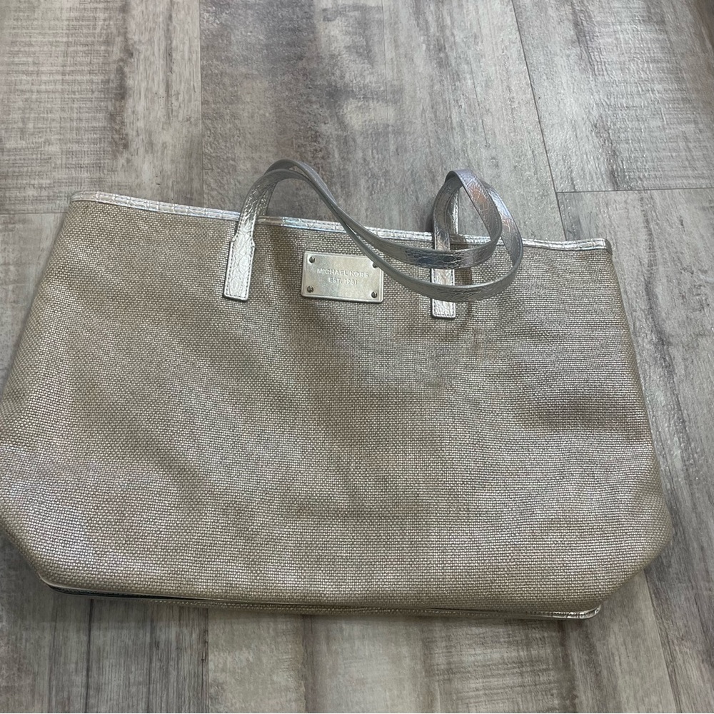 Michael Kors Silver Tote